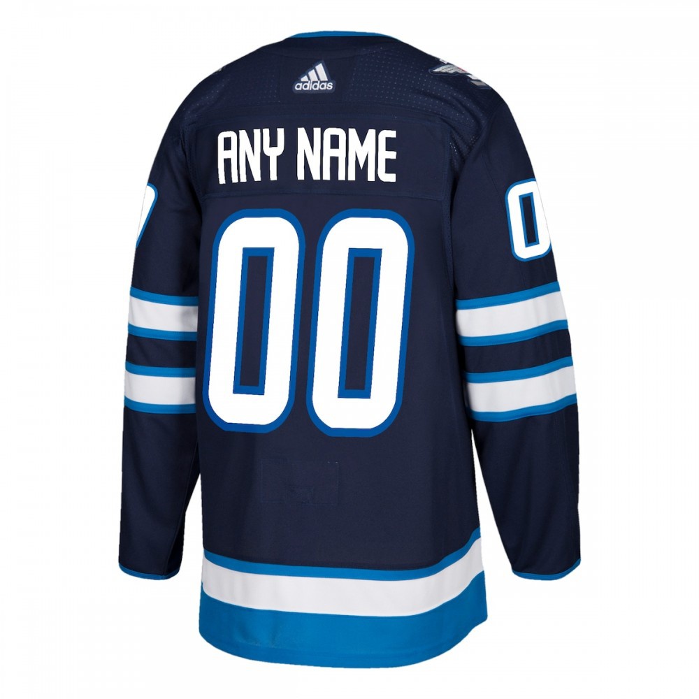 Winnipeg Jets adidas Authentic Custom Jersey - Navy-Pro Kit Vault | Brand New 26/27 Sports Jerseys